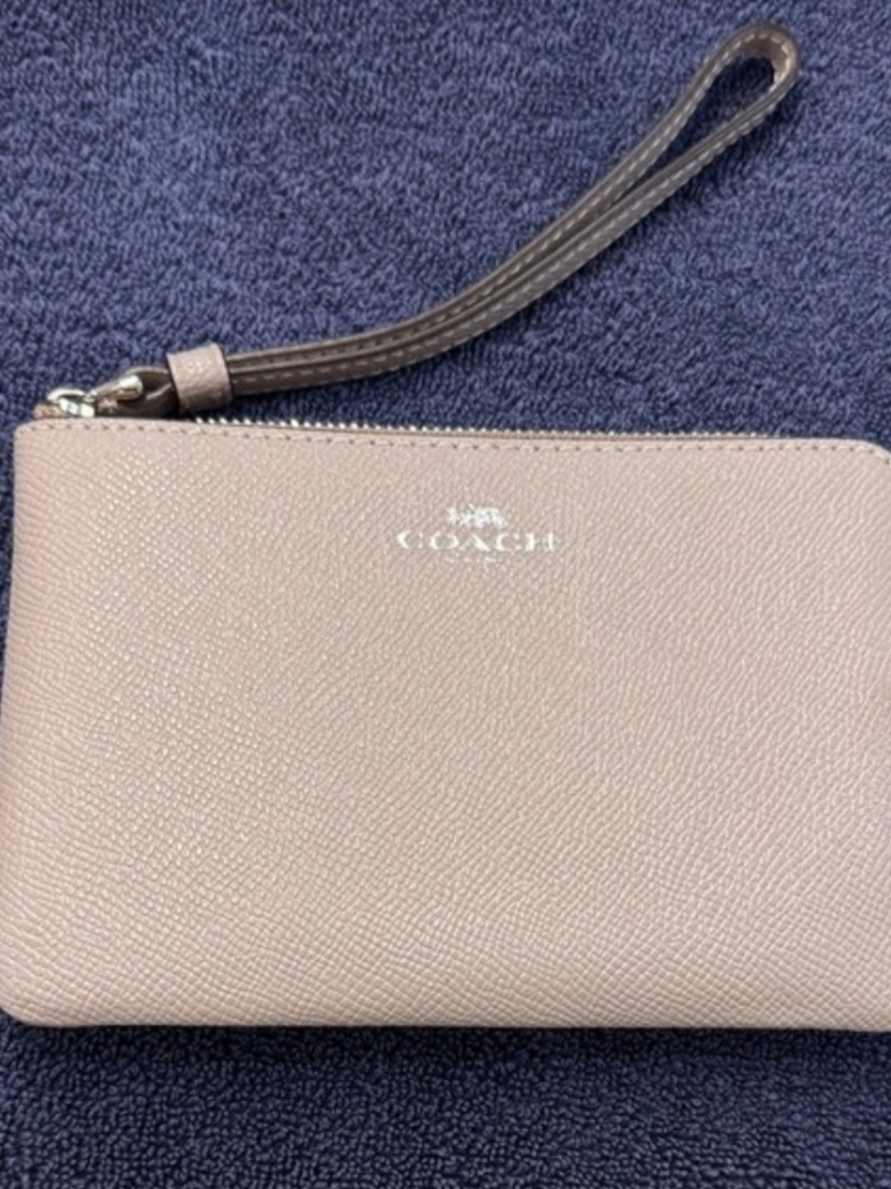 Coach Wristlet in Beige